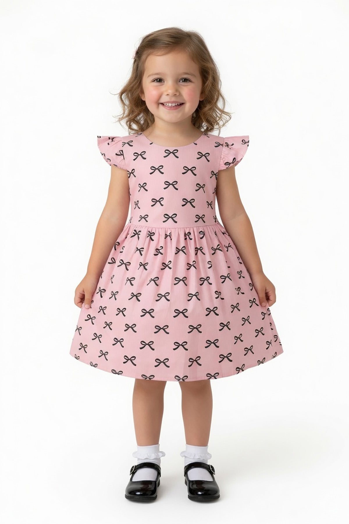 Bow Pattern Dress