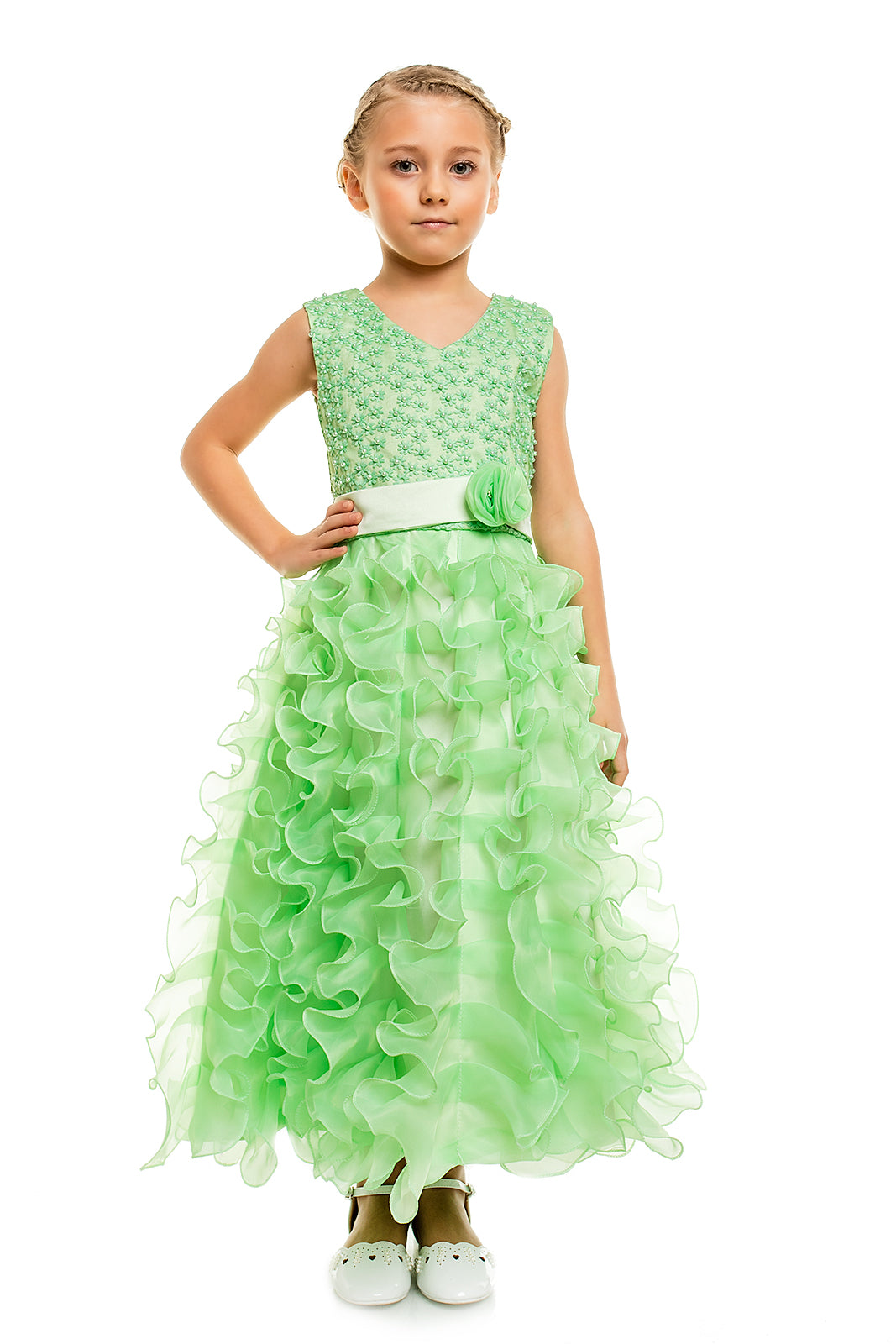 Beaded Bridesmaid Party Dress