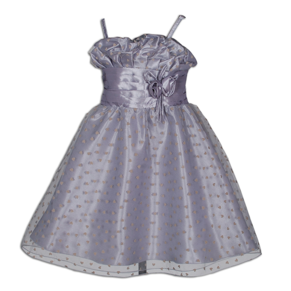 Heart Pattern Party Dress
