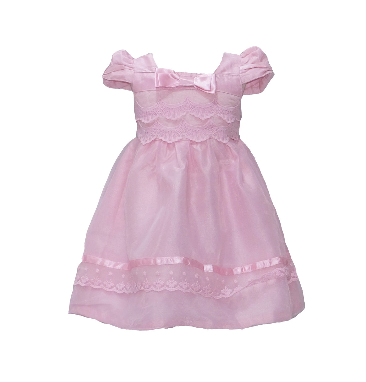 Baby & Toddler Embroidered Organza Party Dress
