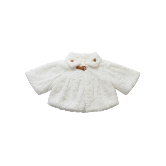 Faux Fur Bolero Coat