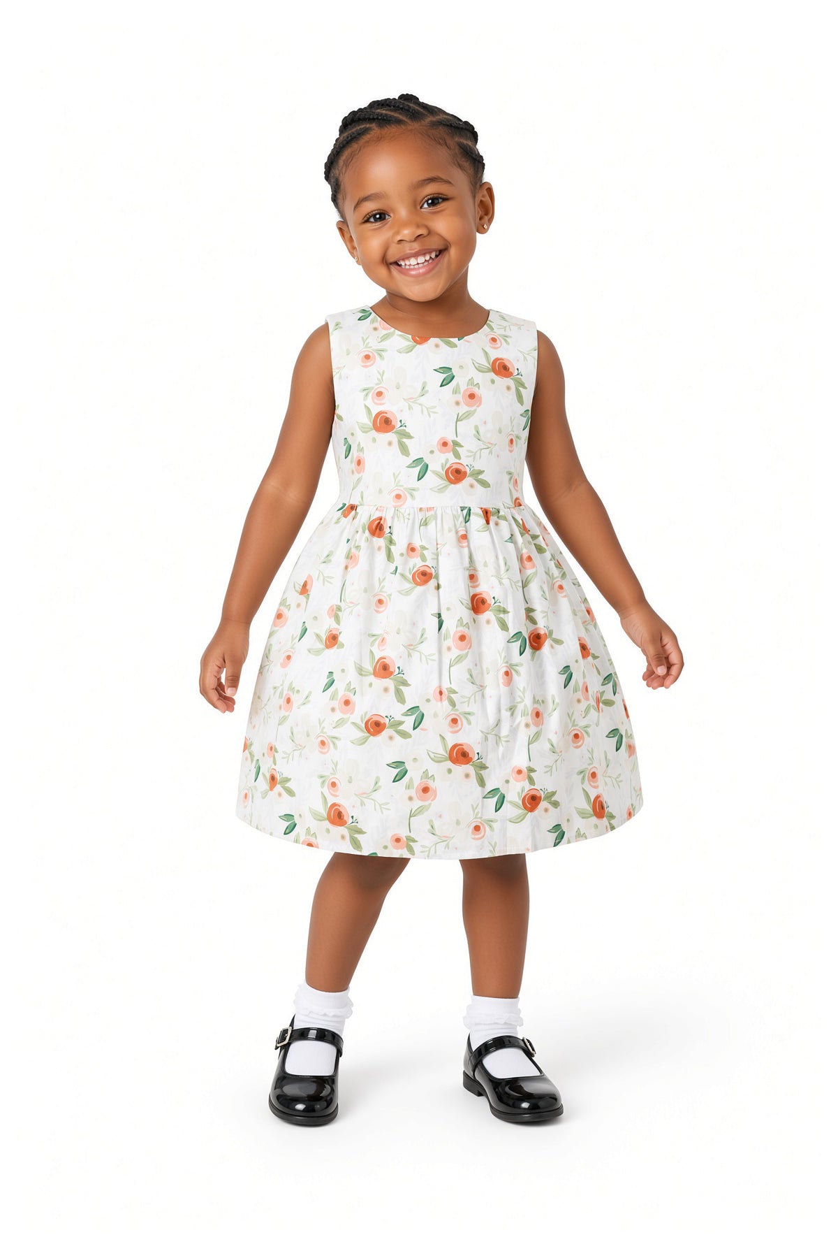 Girls Floral Dress