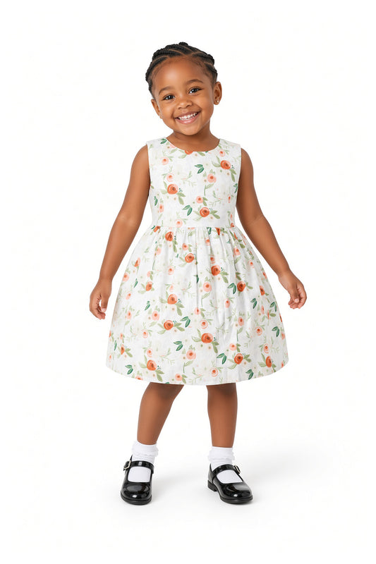Girls Floral Dress