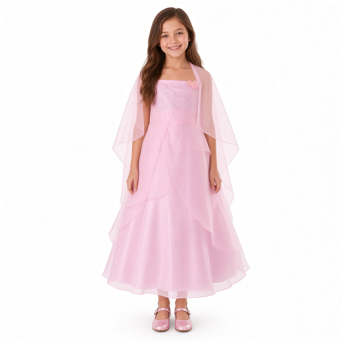 Dress with Shawl