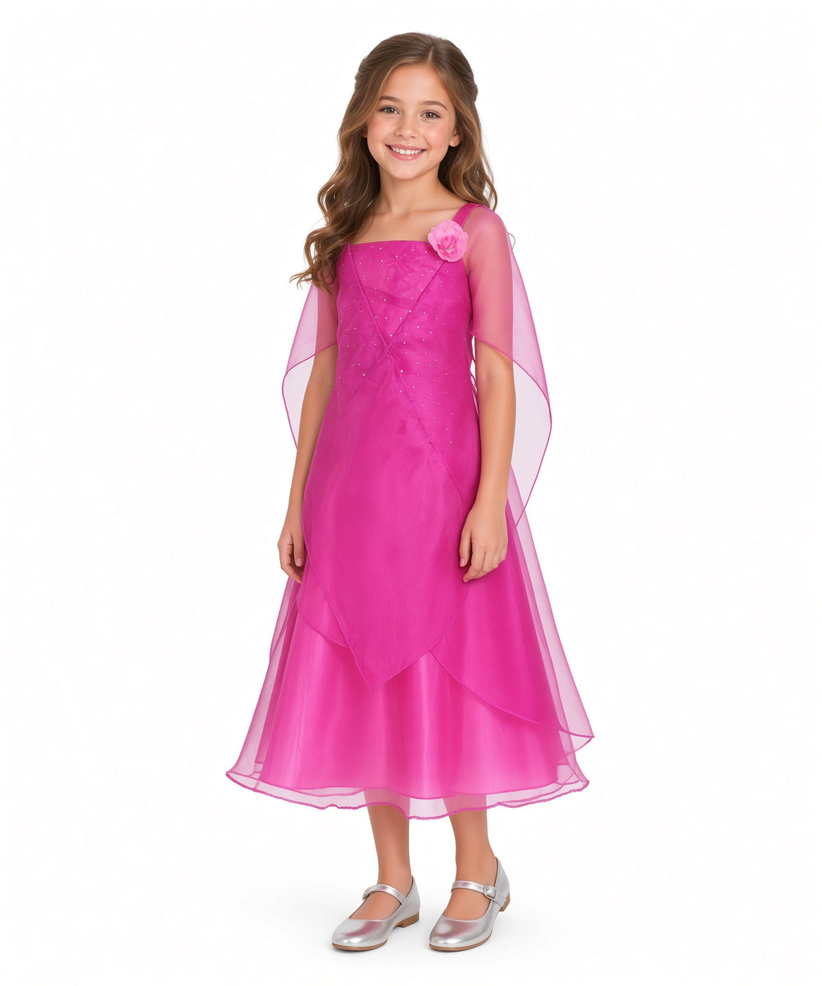 Dress with Shawl