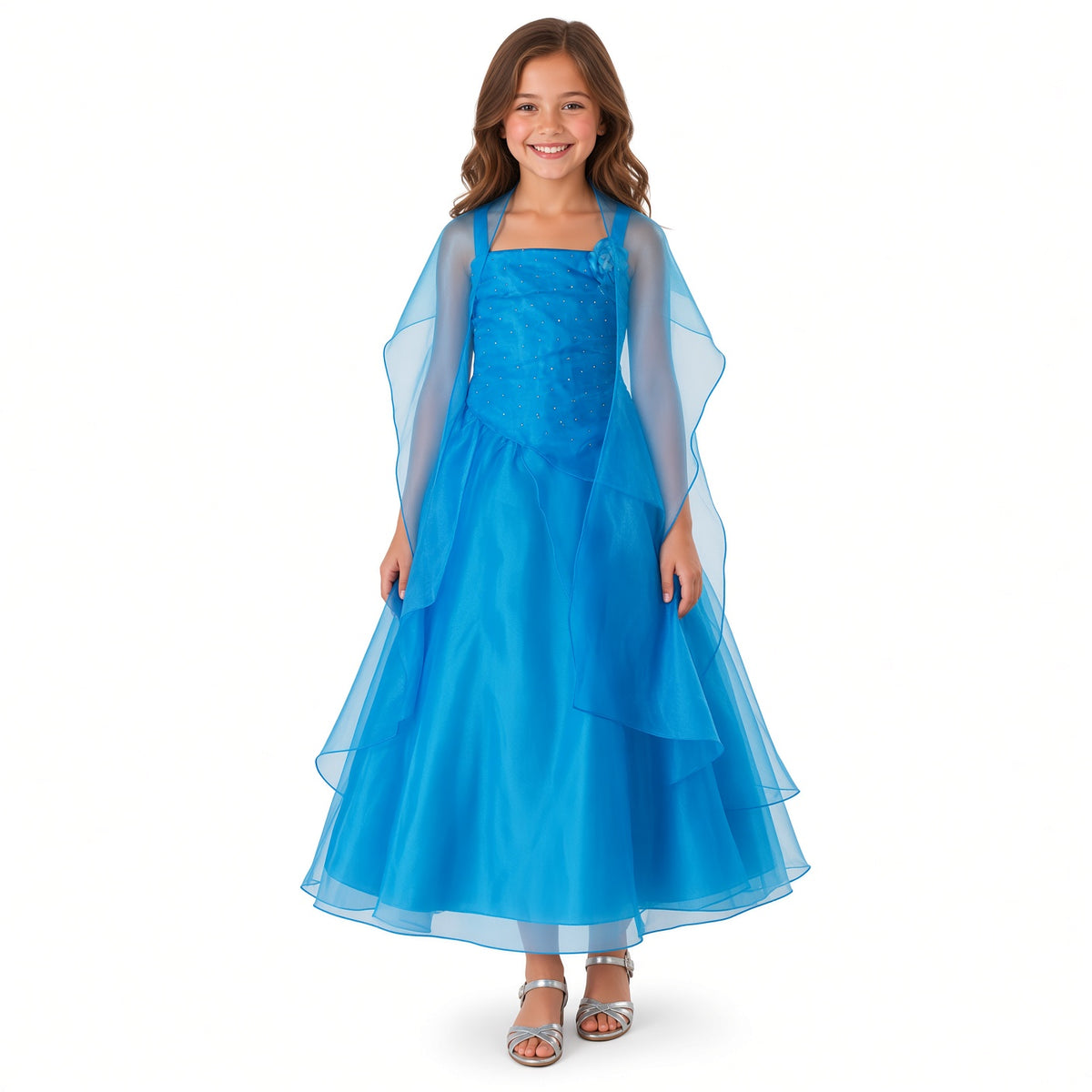 Dress with Shawl