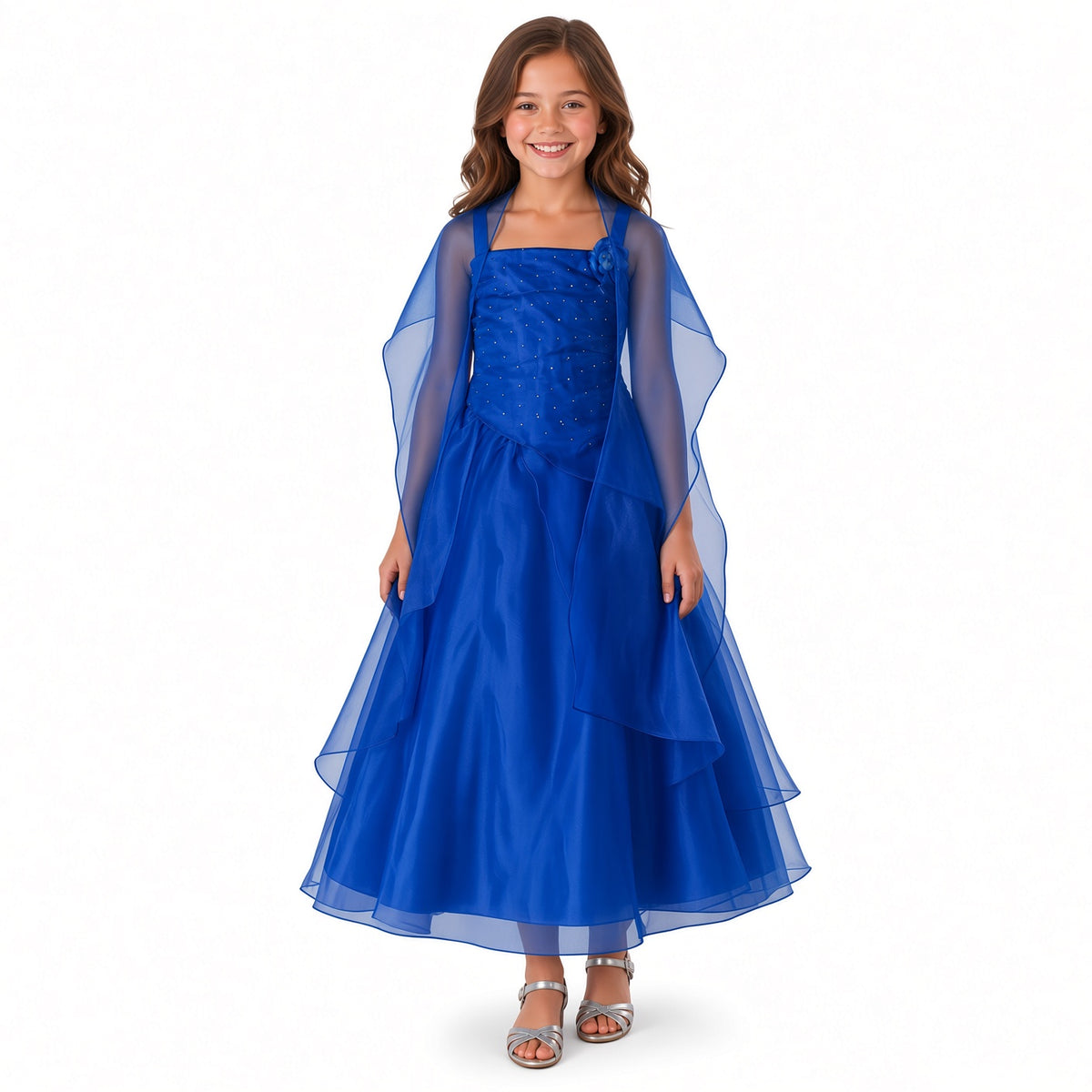Dress with Shawl