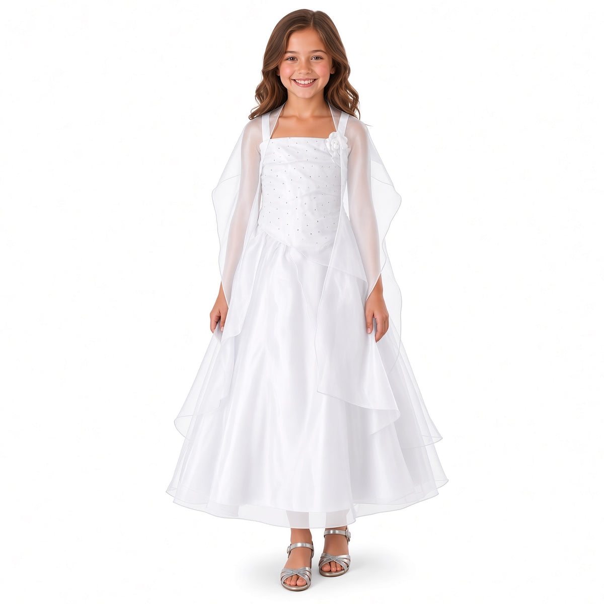 Dress with Shawl