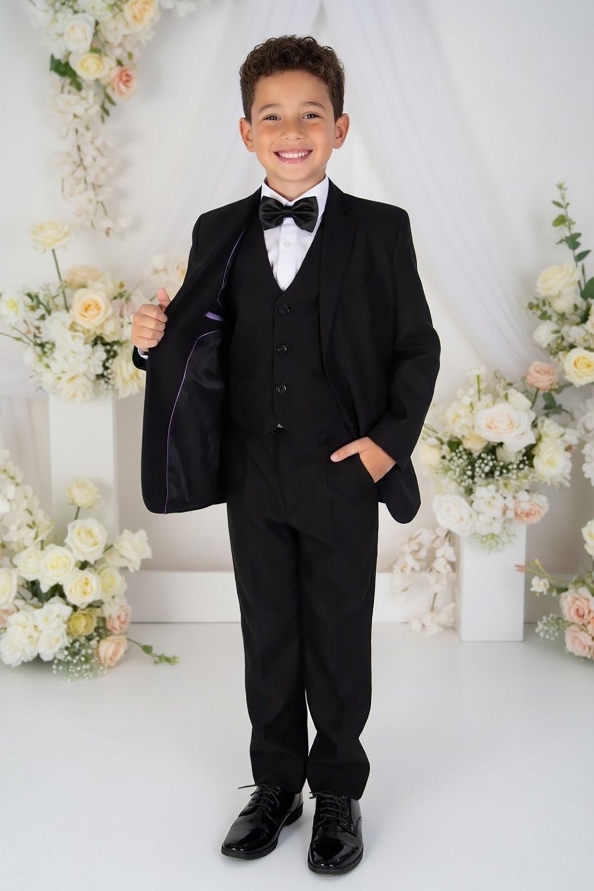 5 Piece Black Suits