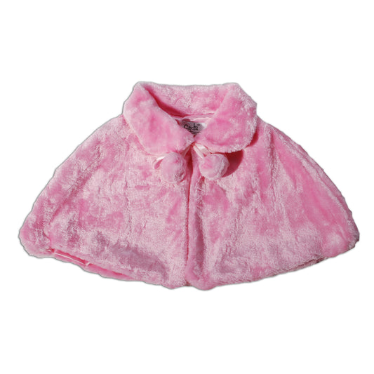 Faux Fur Coat Bolero Cape