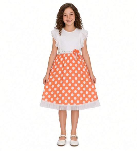 Dotted Party Dress