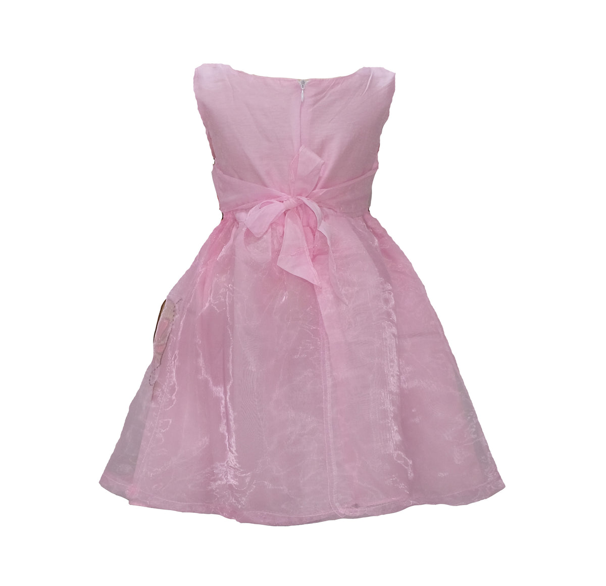 Girls Floral Organza Party Dress