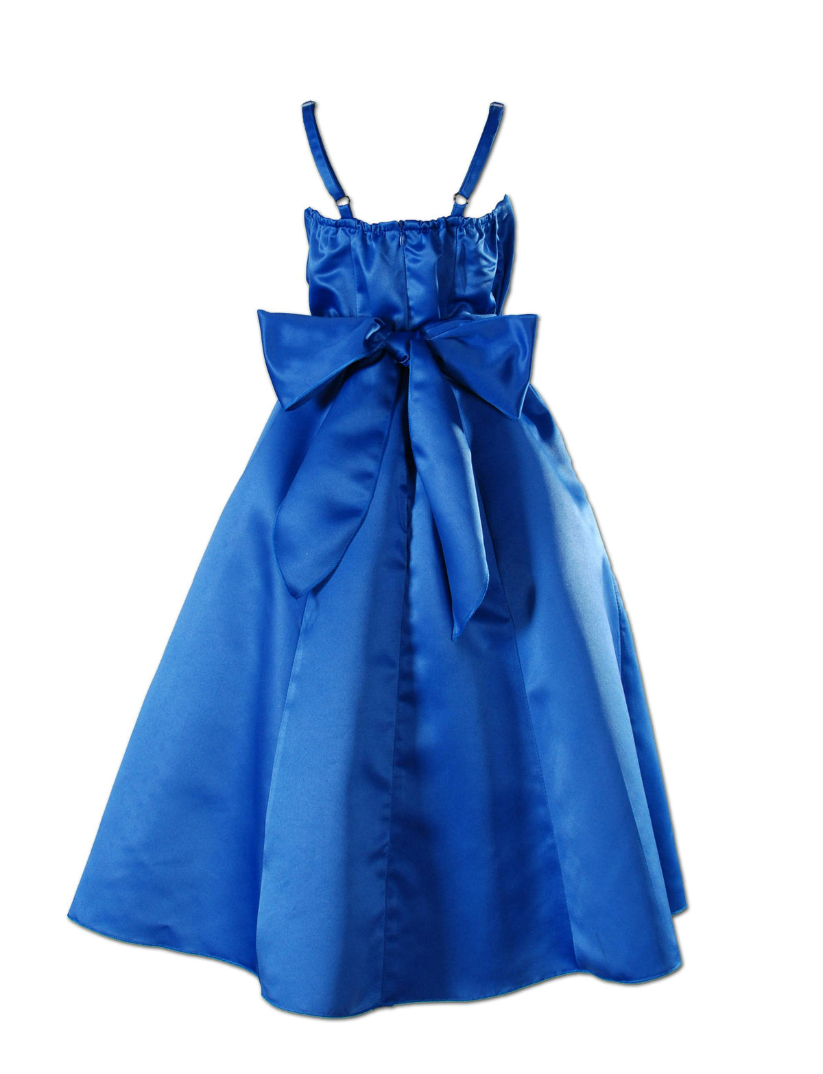 Satin Young Bridesmaid Dress