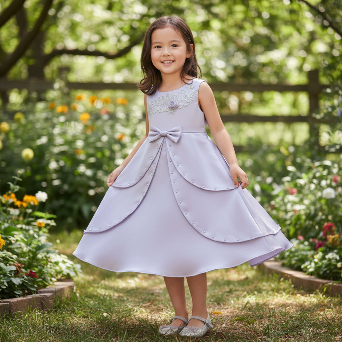 Satin Party Dress