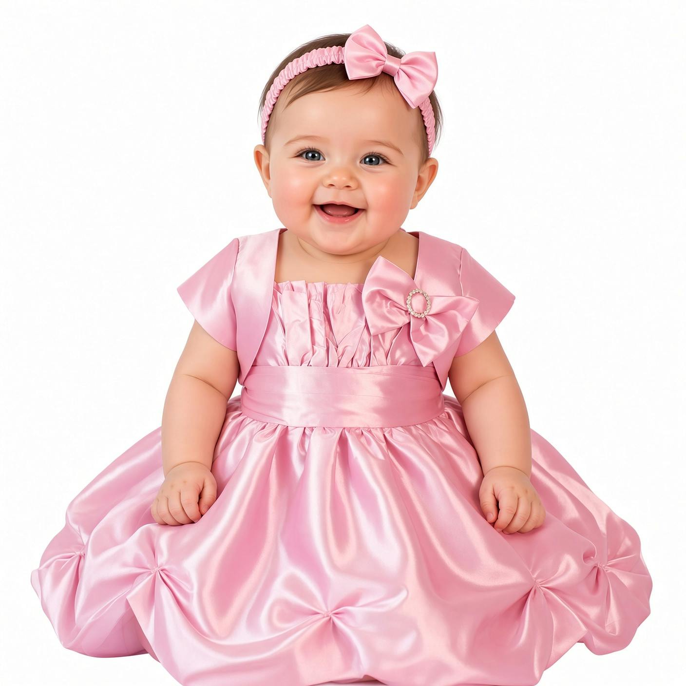 Party Dress with Bloomers and Bolero - Burgundy
