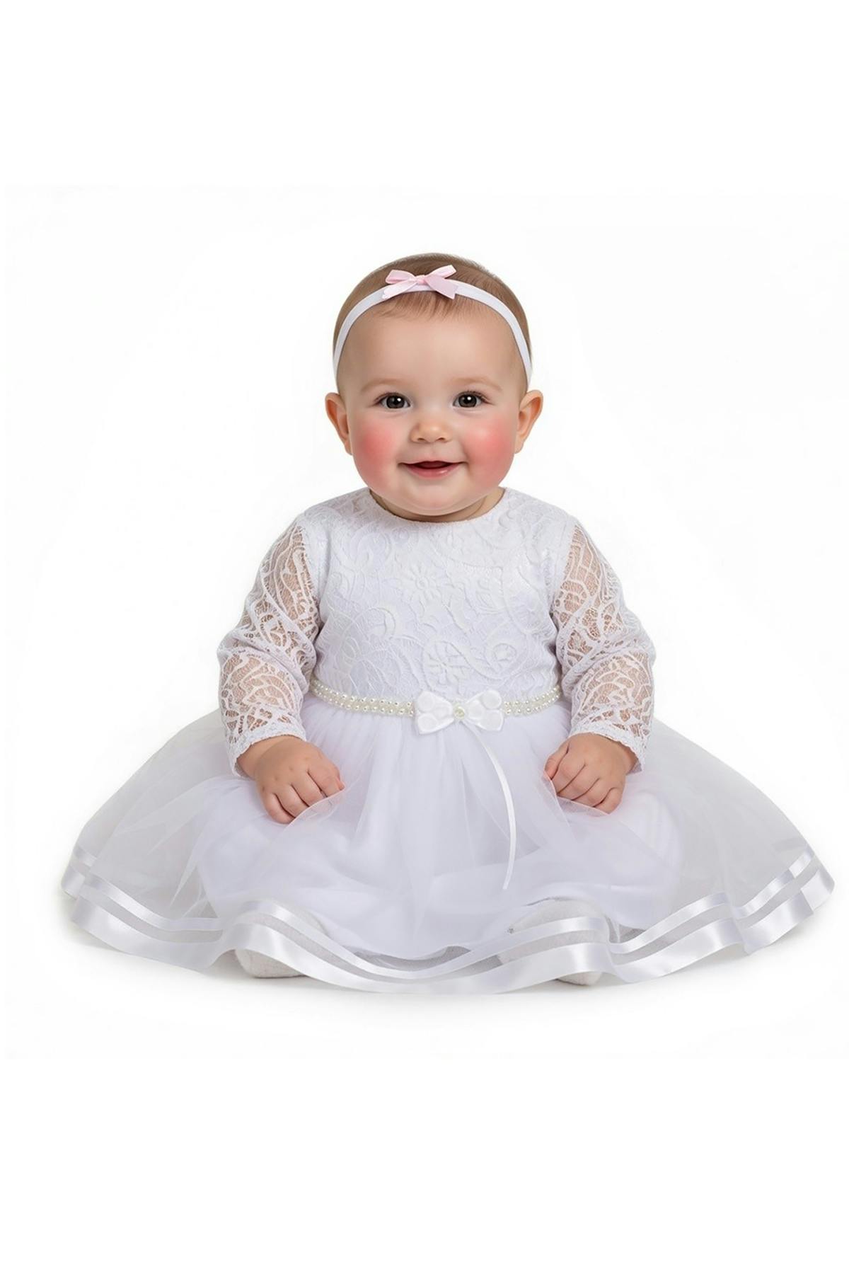 Lace Dress with Headband