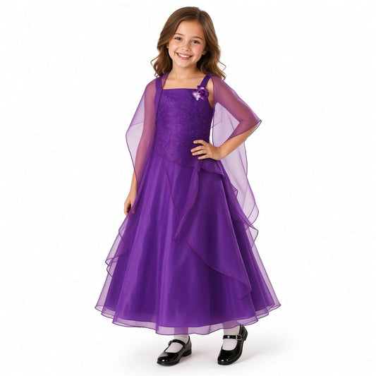 Dress with Shawl