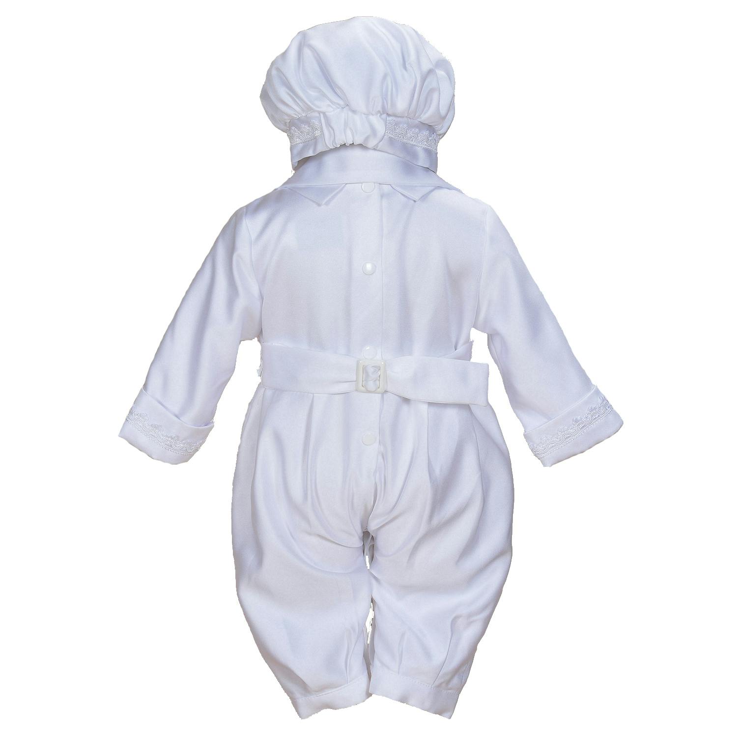 Christening Set with Hat and Scarf