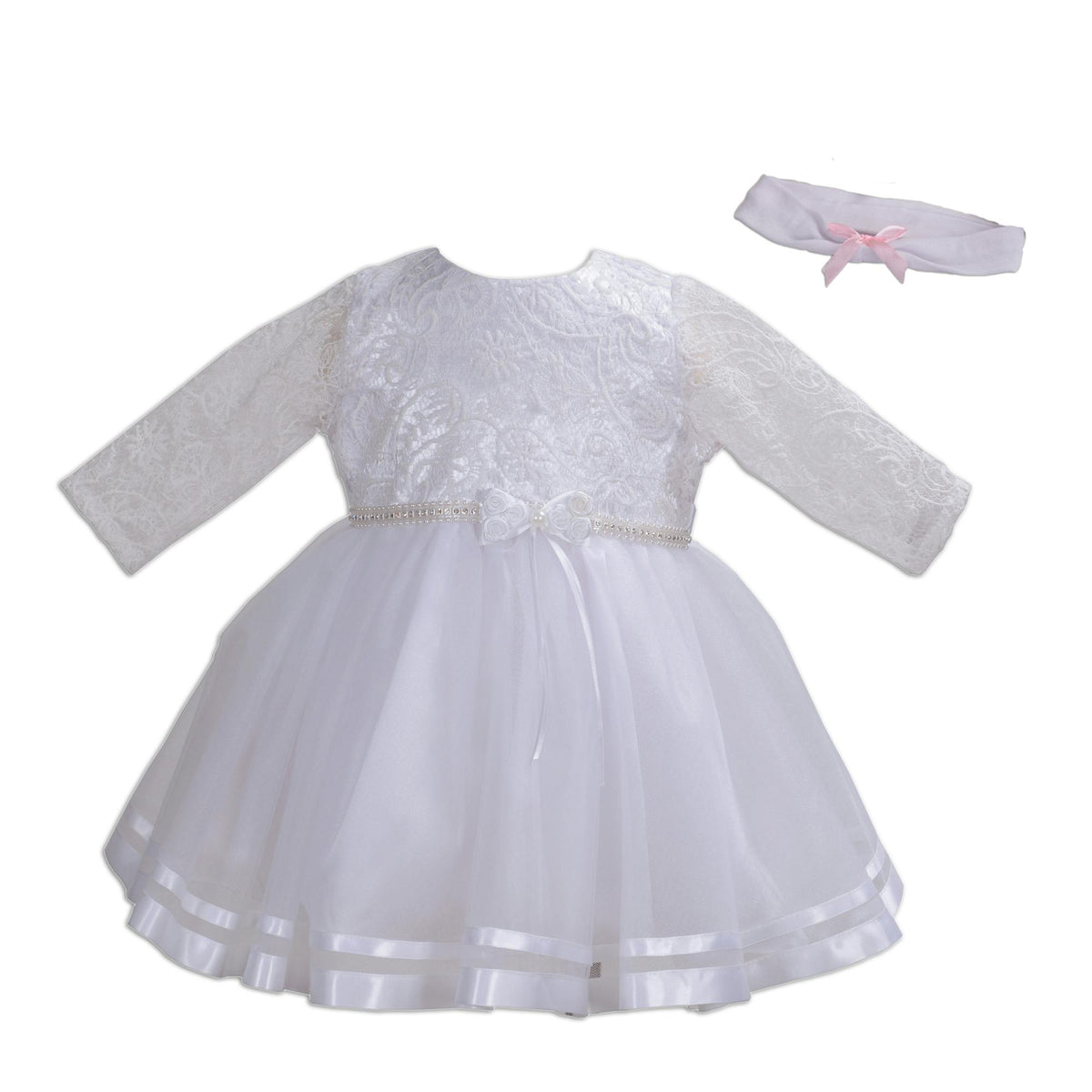 Lace Dress with Headband