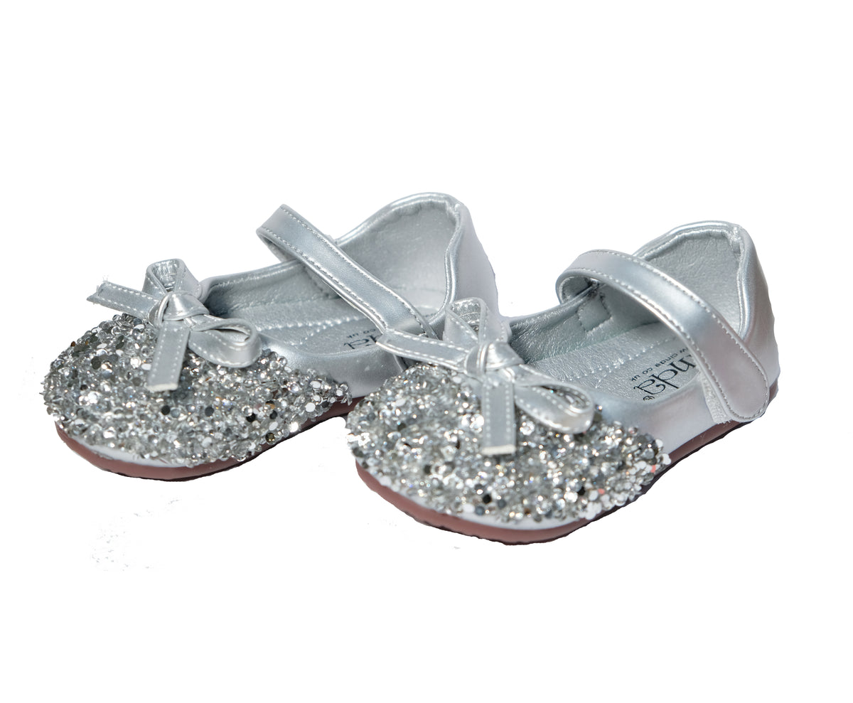 Baby Girls Christening Sparkle Party Shoes