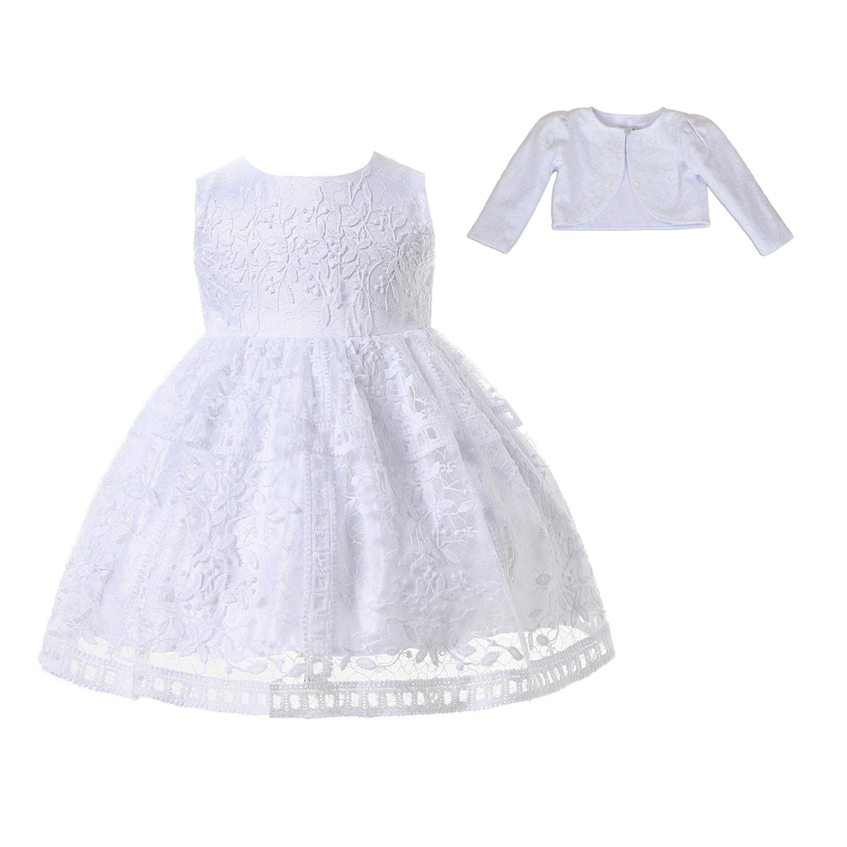 Lace Dress With Bolero