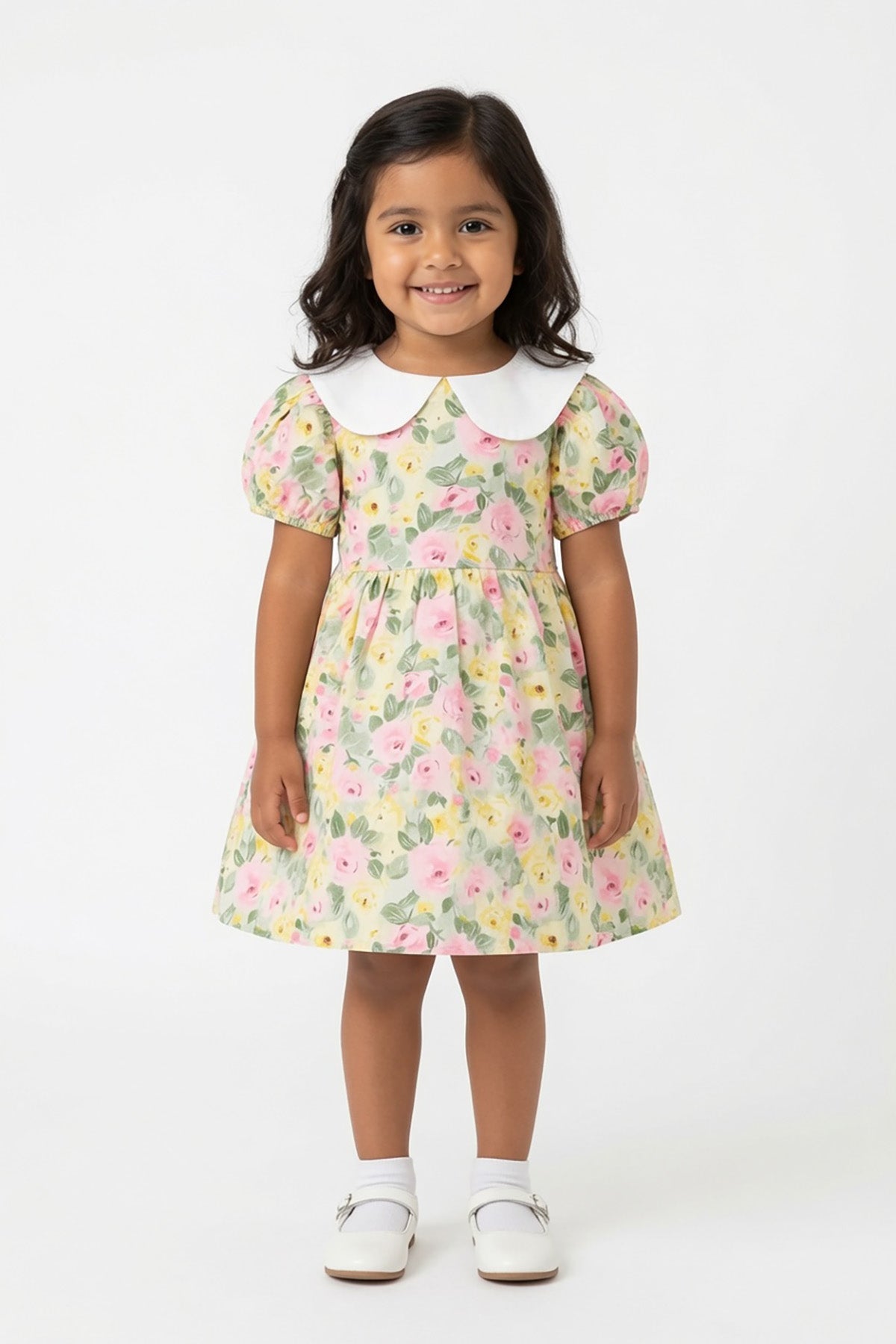 Rose Pattern Dress