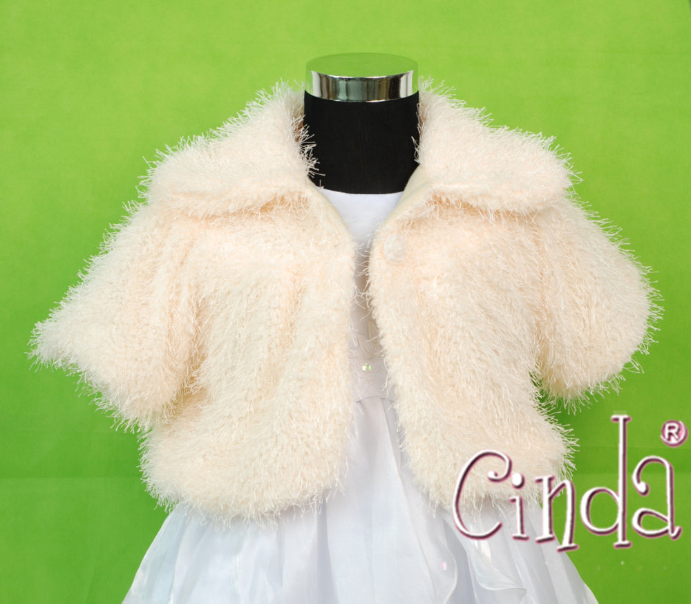 Faux Fur Bolero Coat