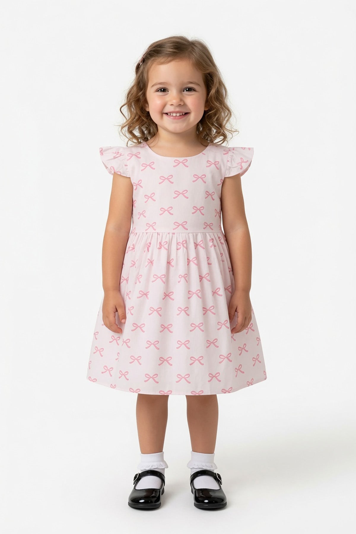 Bow Pattern Dress