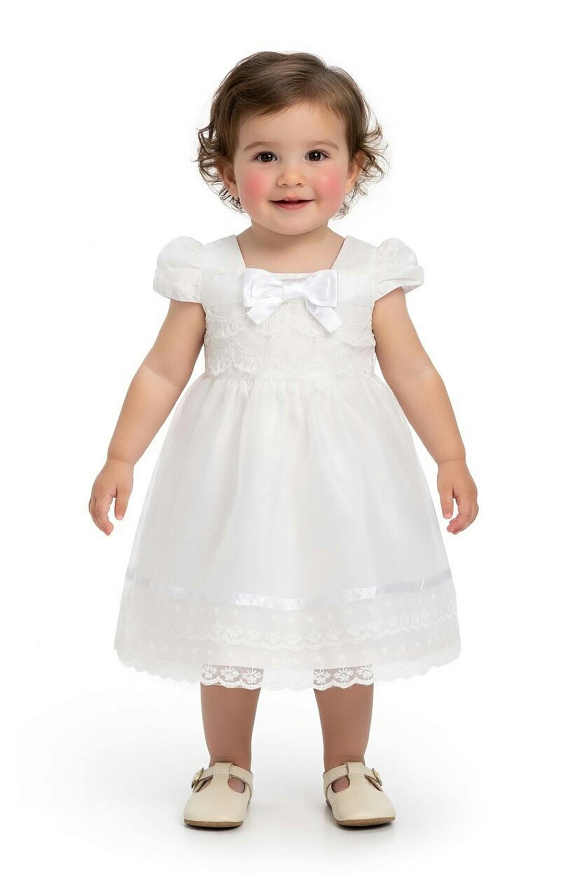 Party Dress - Cream