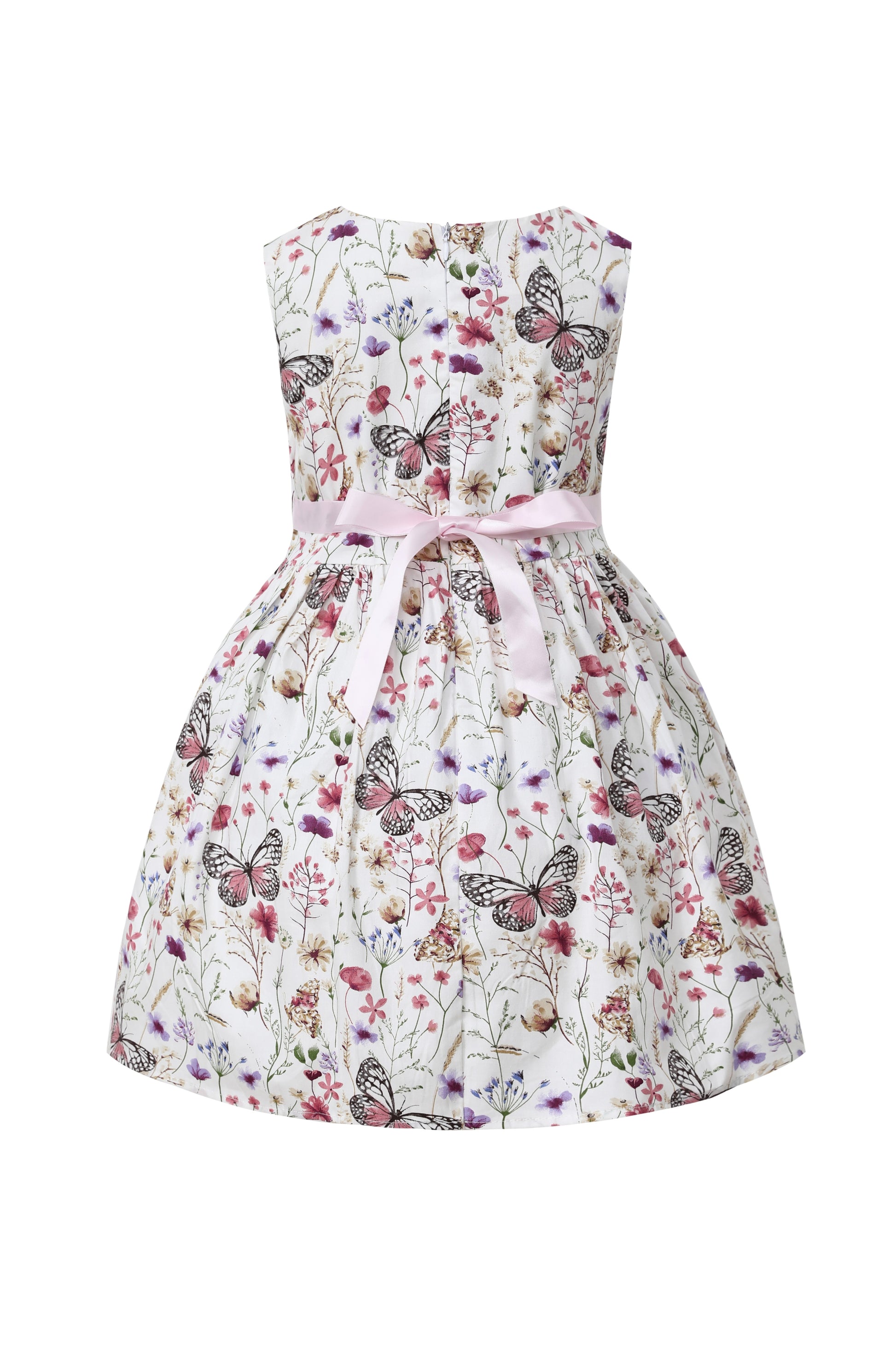 Butterfly and Flower Dress