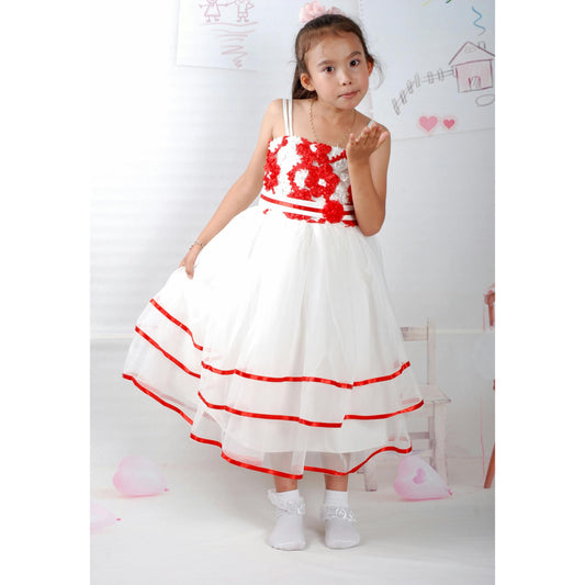 Floral Party Dress - Pink