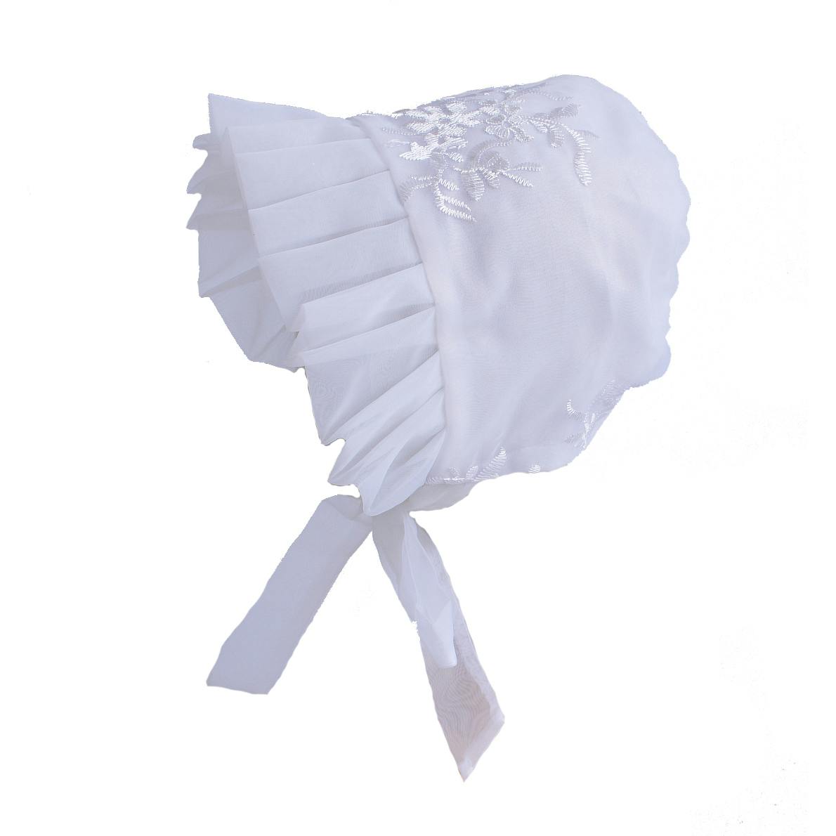 Christening Dress Cape and Bonnet Set