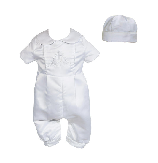 Christening Romper Set