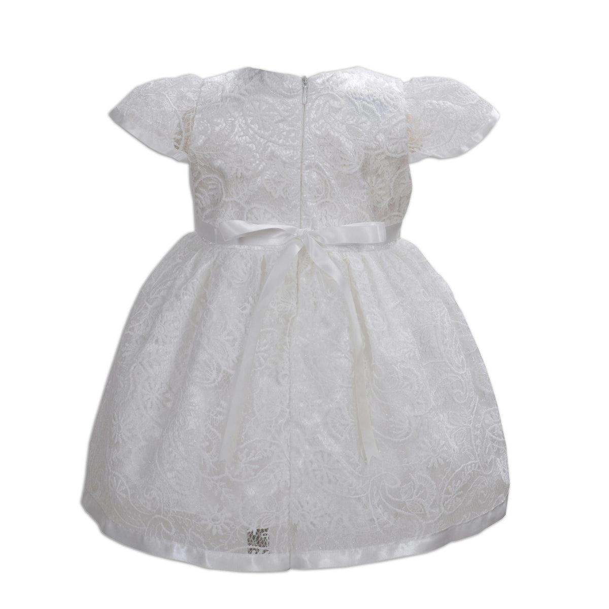 Lace Dress with Headband Set