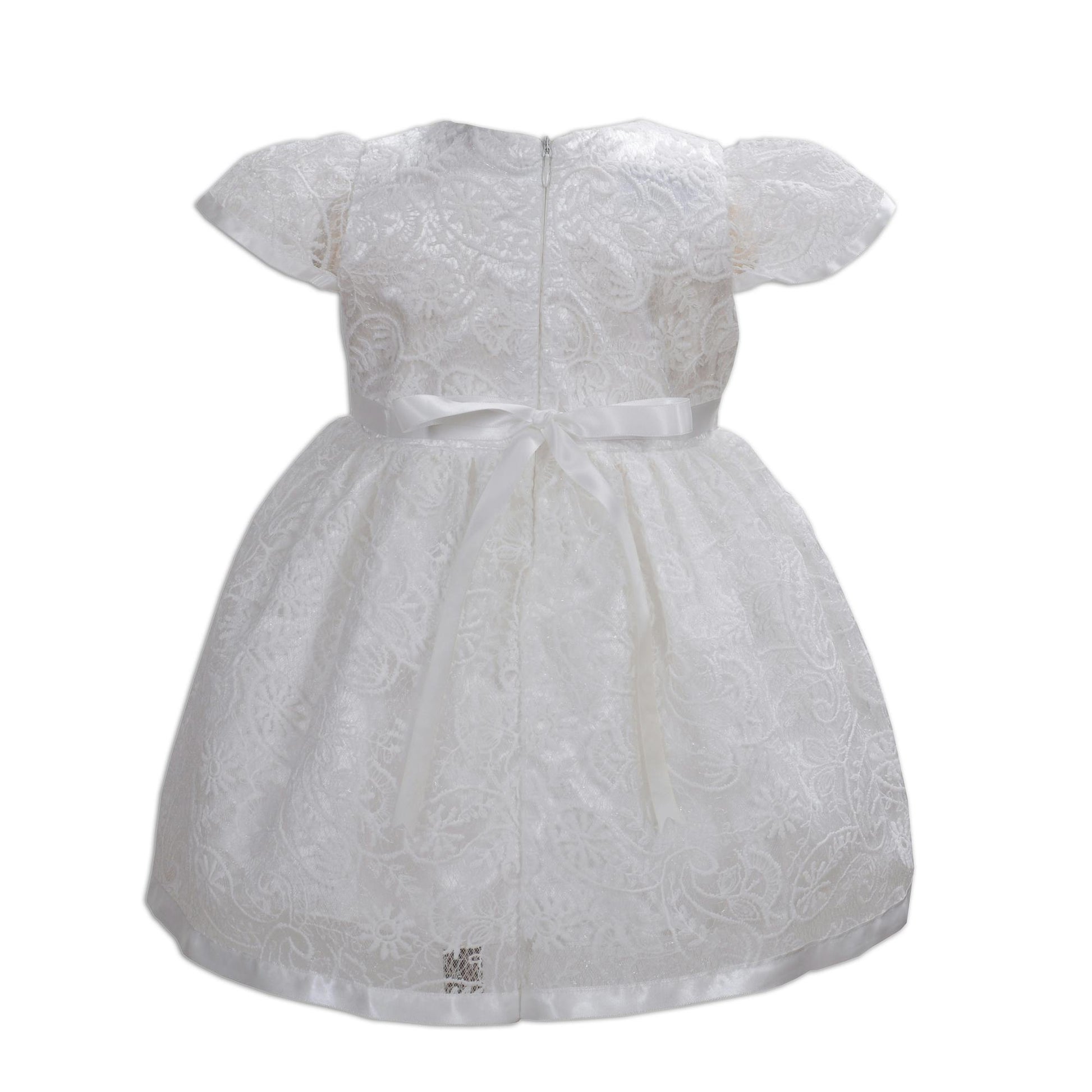 Lace Dress with Headband Set