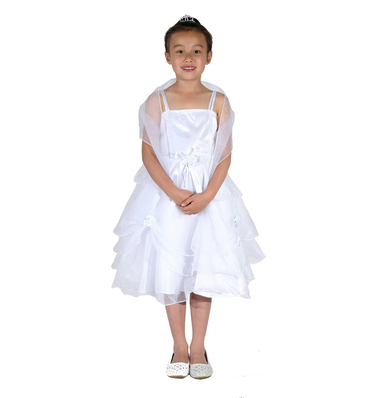 Party Dress with Scarf